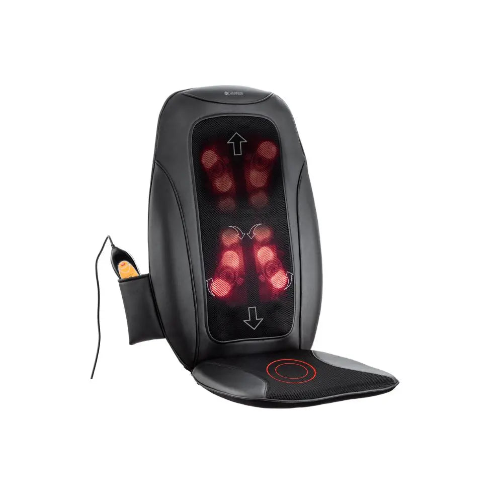 Champion Nordic Massagedyna 3d Infraröd Värme 3-Zon Md210 Svart CHAMPION