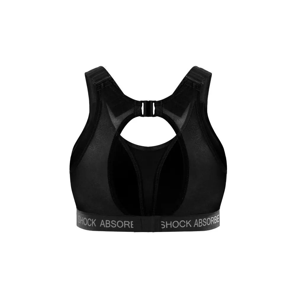 Shock Absorber Women's Ultimate Run Bra Padded Svart Shock Absorber