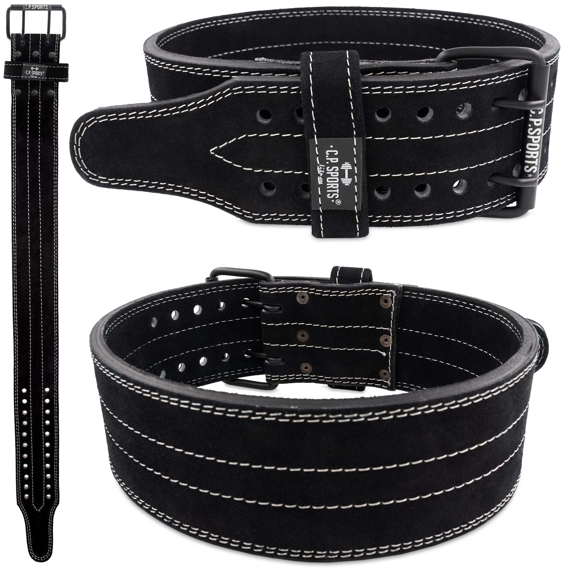 C.P. Sports Powerlifting Belt, black C.P. Sports