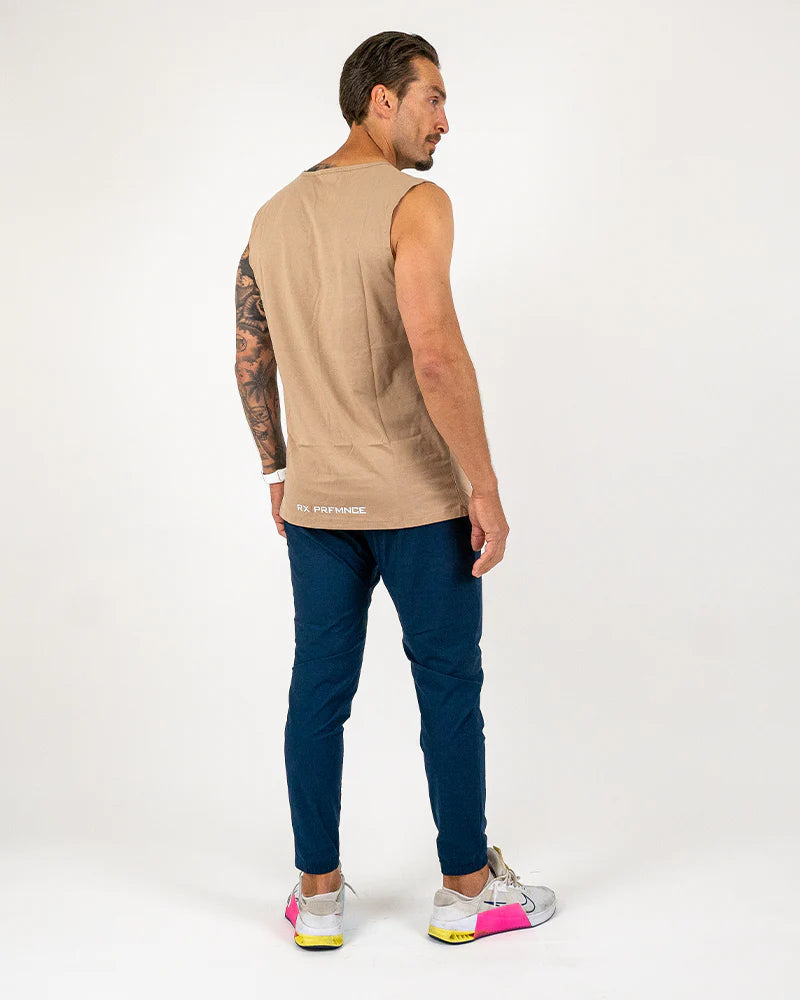 RX Performance Strike Tank Top Sand RX Performance