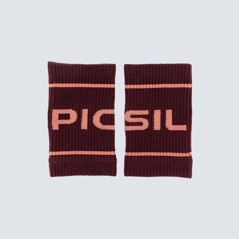 Picsil Long Wristbands Burgundy