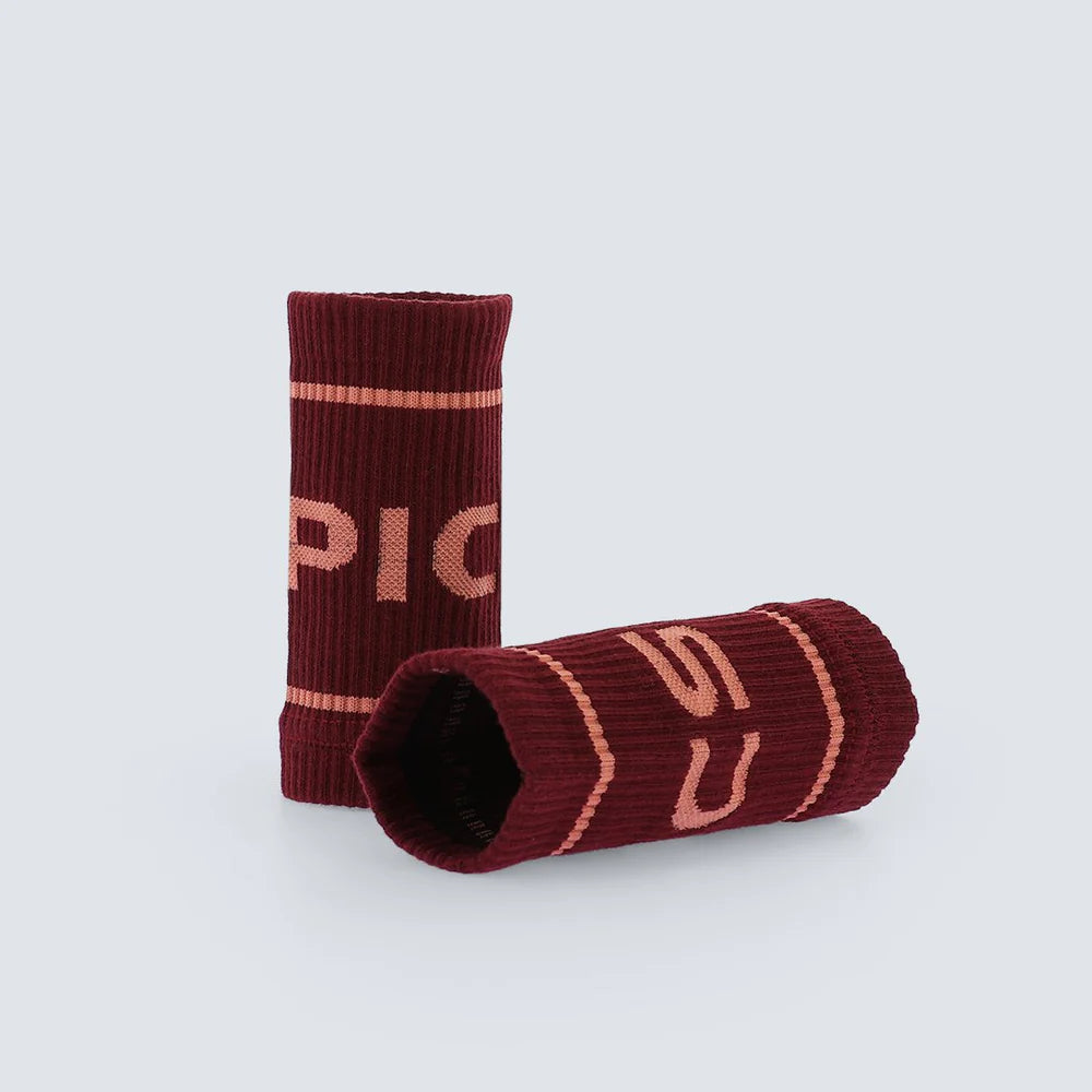 Picsil Long Wristbands Burgundy
