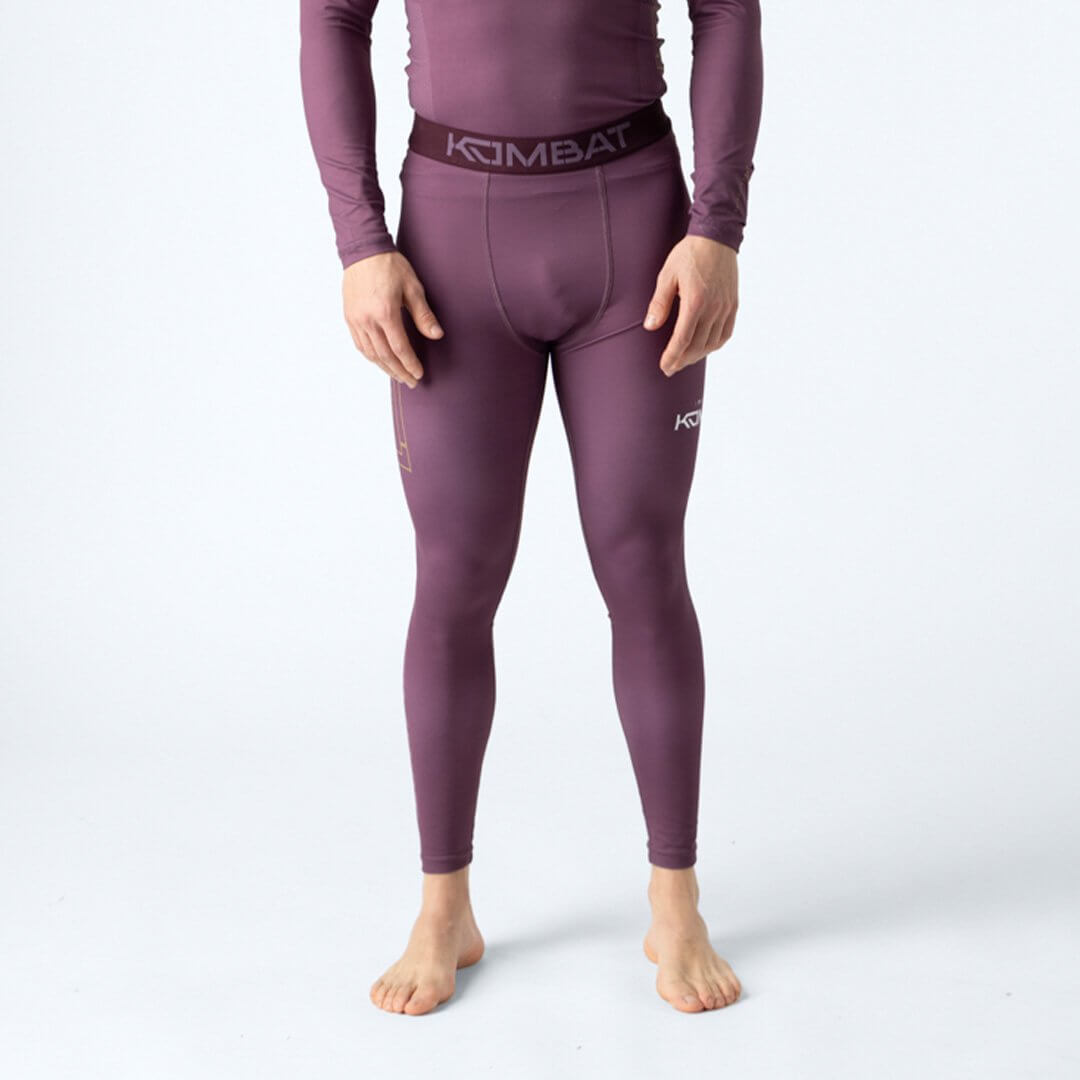 Picsil KOMBAT Kobalt Långa Tights Herr Burgundy