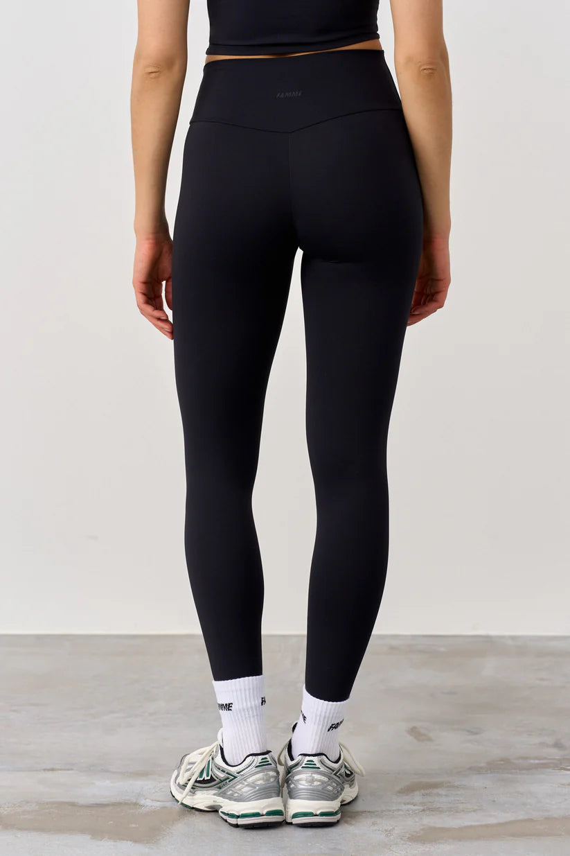 FAMME Signature Tights Svart