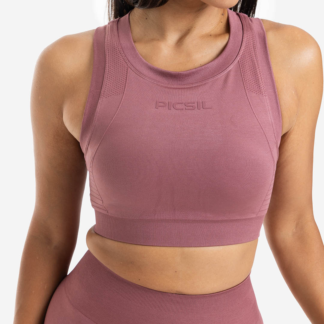 Picsil TOP WOMEN TRAINING SEAMLESS Rosa Picsil