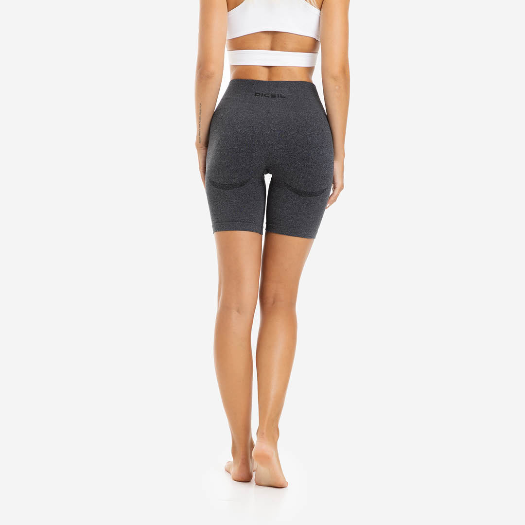 Picsil Shorts Woman Seamless Bodyfit Grå Picsil