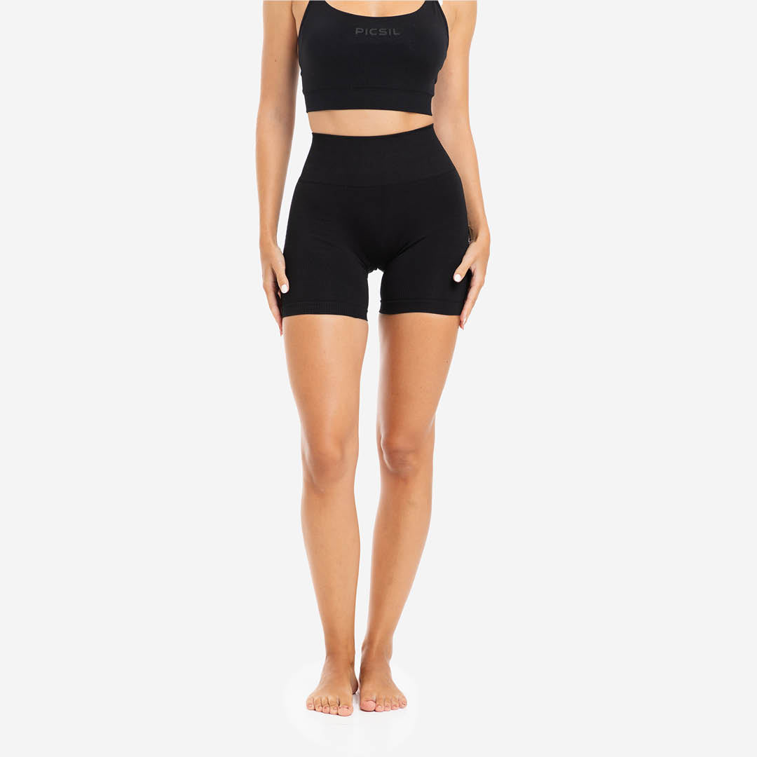 Picsil Shorts Woman Seamless Sculpt Svart Picsil