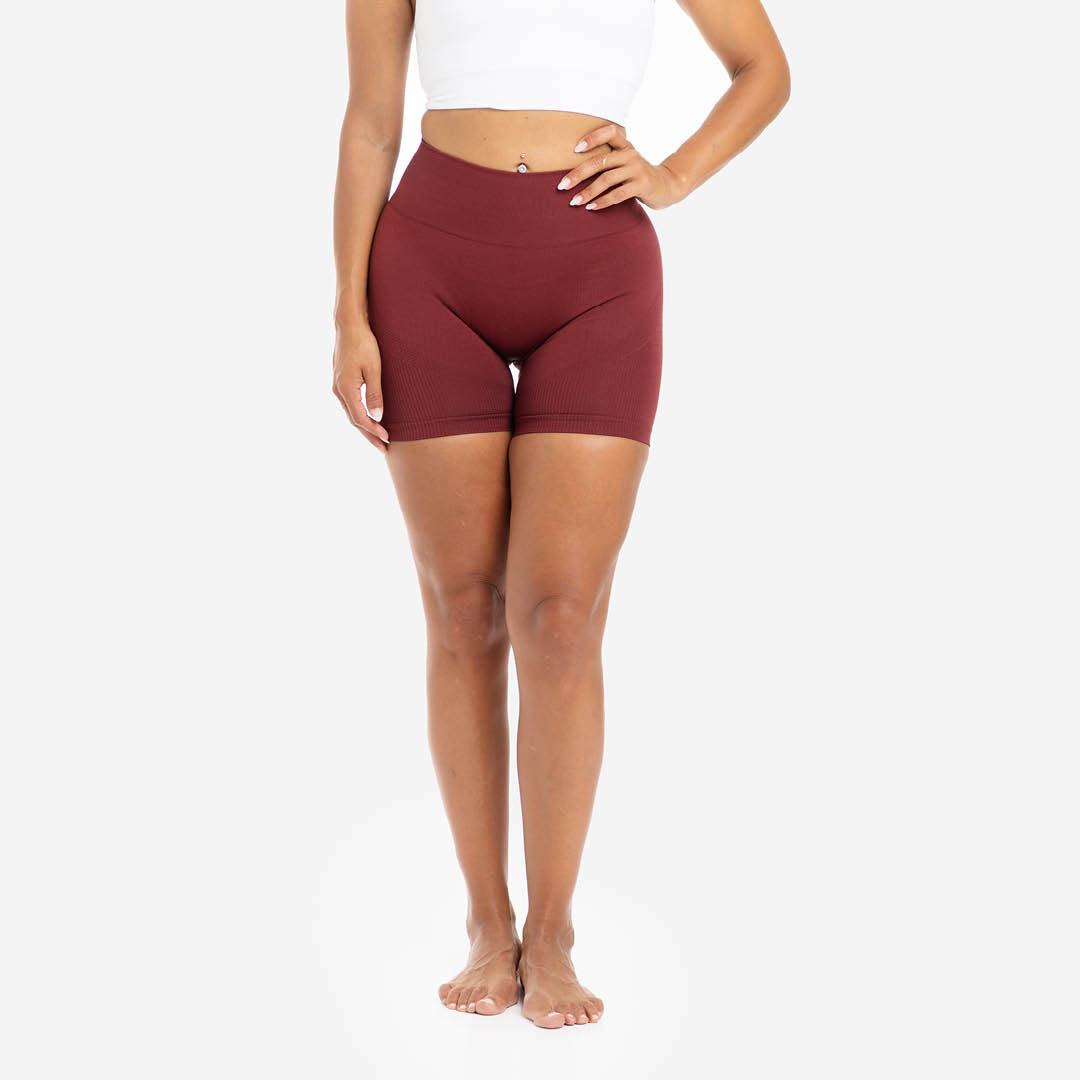 Picsil Shorts Woman Seamless Sculpt Röd Picsil