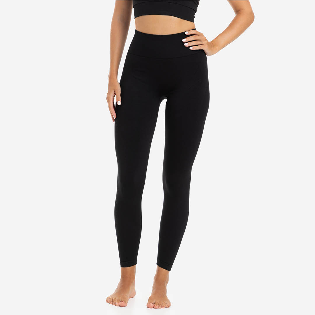 Picsil Leggings Women Seamless Scpt Svart Picsil