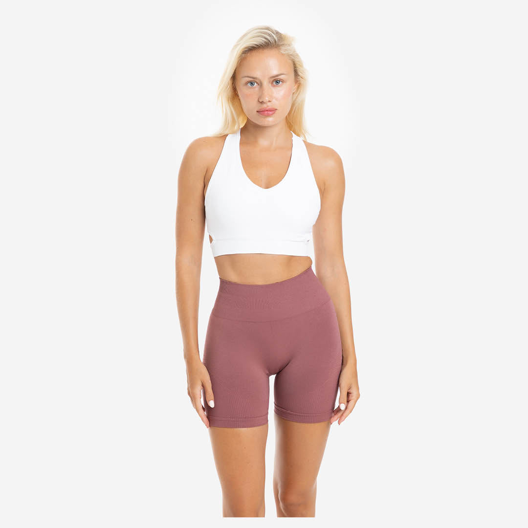 Picsil Tank sports bra with V Seamless neck Vit Picsil
