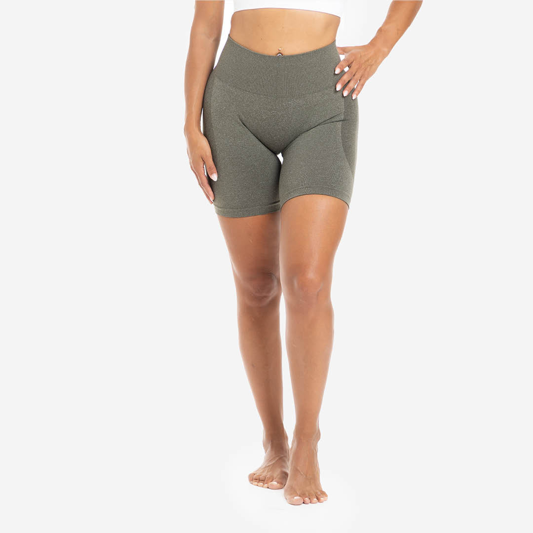 Picsil Shorts Woman Seamless Bodyfit Grön Picsil