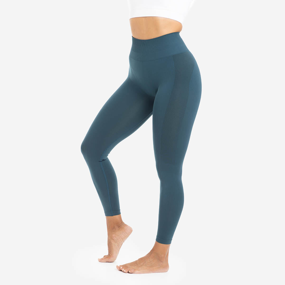Picsil Leggings Women Seamless Bodyfit Blå Picsil