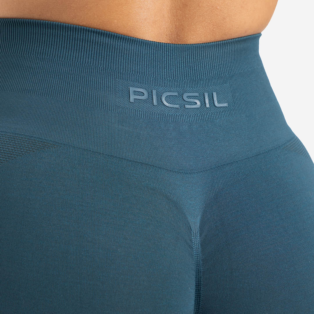 Picsil Leggings Women Seamless Bodyfit Blå Picsil