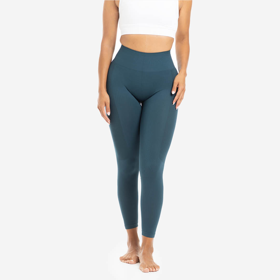 Picsil Leggings Women Seamless Bodyfit Blå Picsil