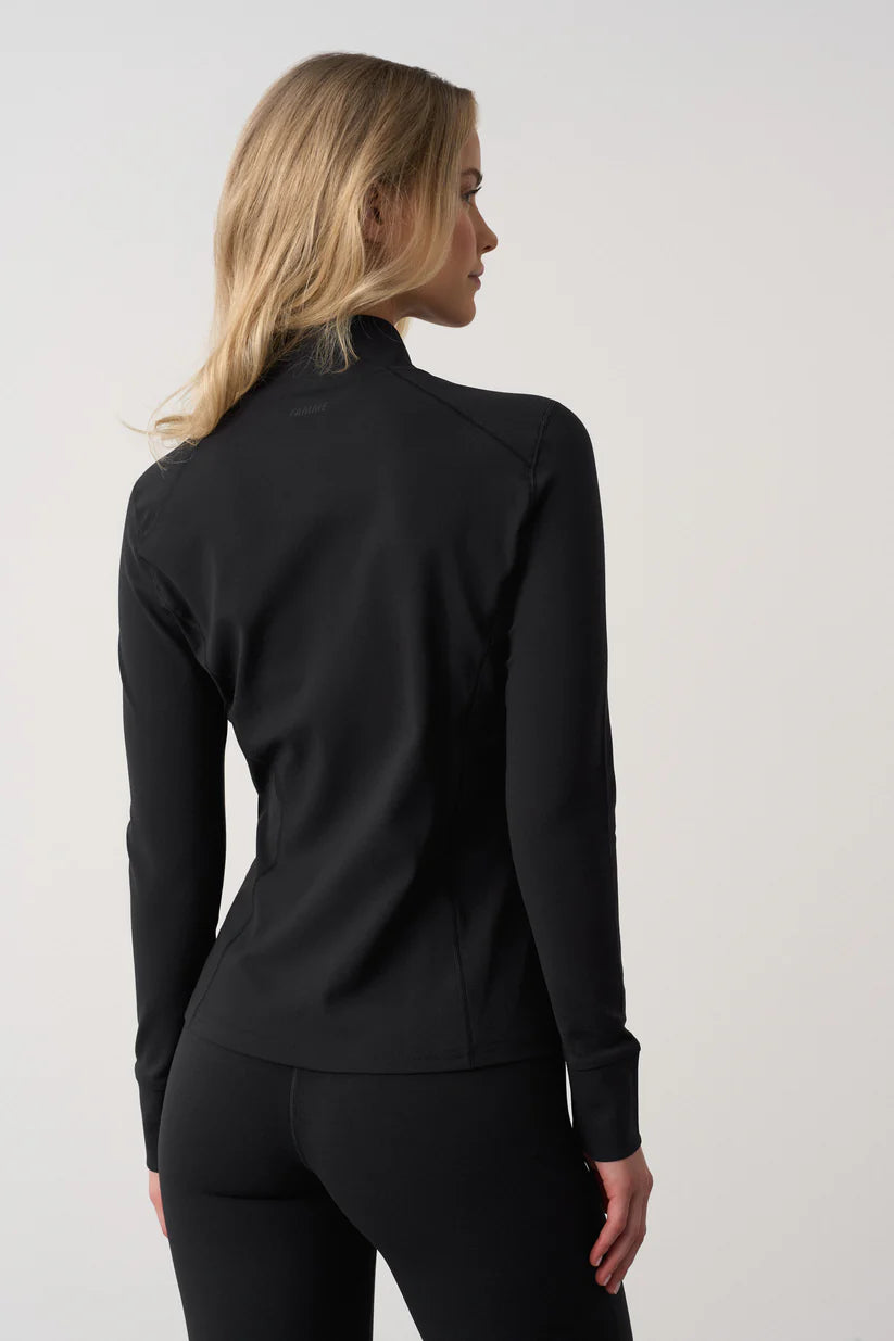 FAMME Softy Jacket Svart – Träningsjacka