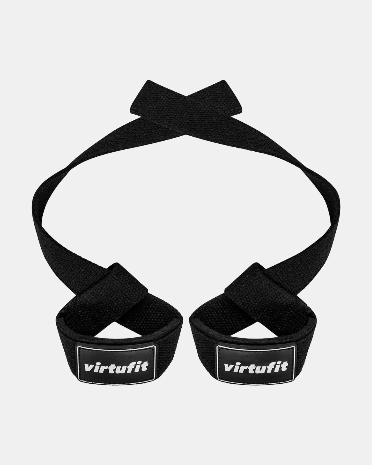 VirtuFit Padded Lifting Straps, black