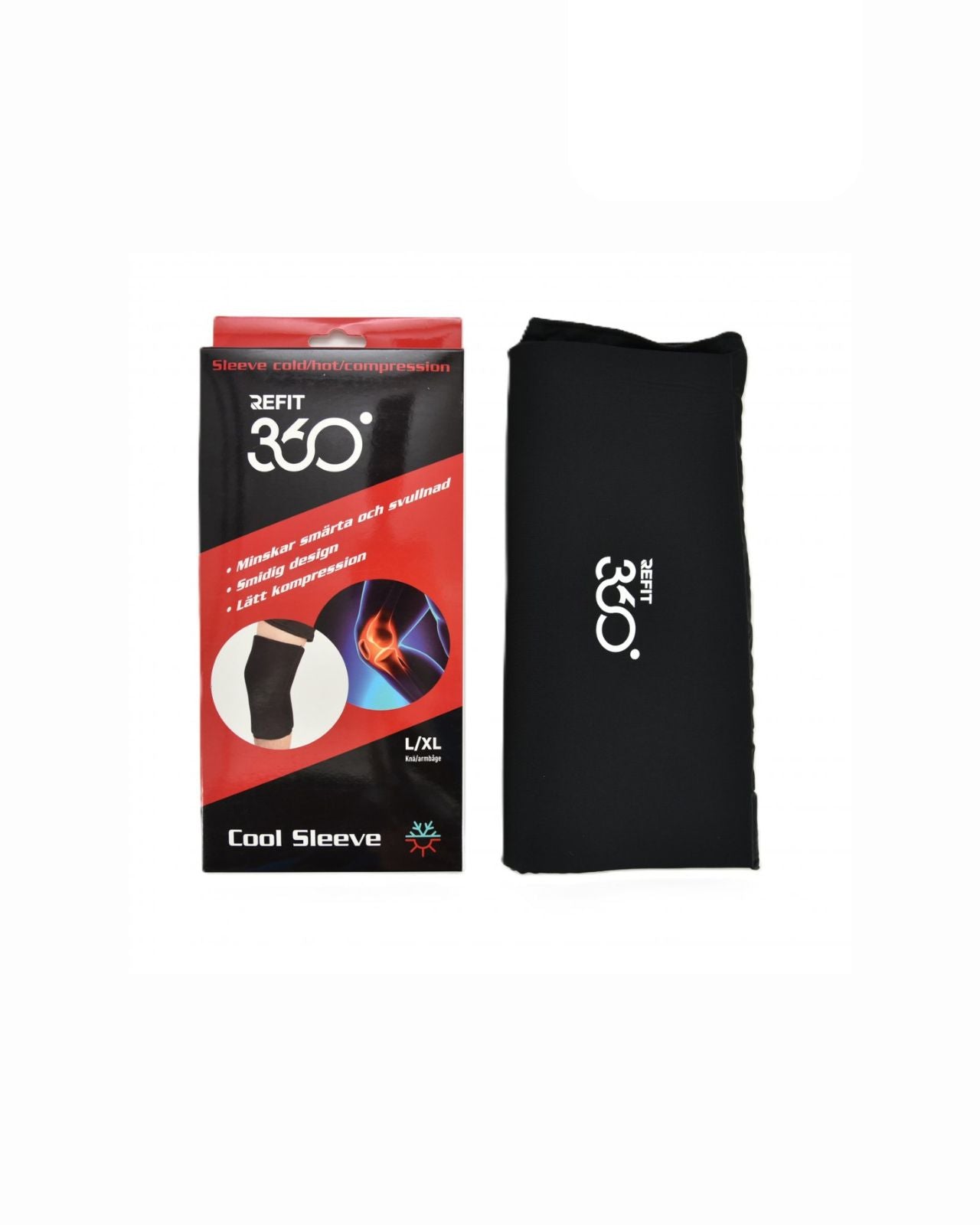 Refit 360 Hot & Ice Sleeve Svart Refit