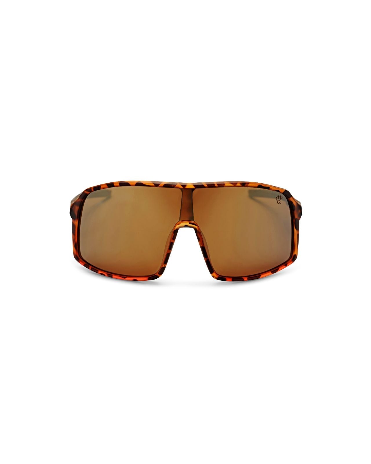 CHPO Erica Solglasögon Turtle Brown Gold Mirror CHPO