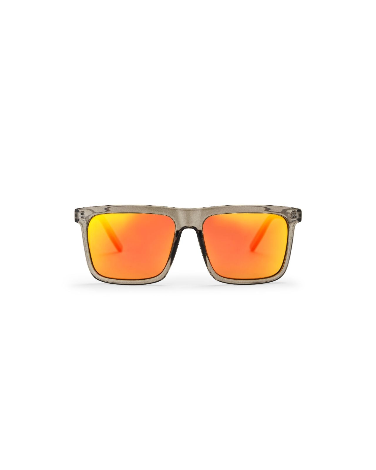 CHPO Bruce Solglasögon Transparent Grey Red Mirror CHPO