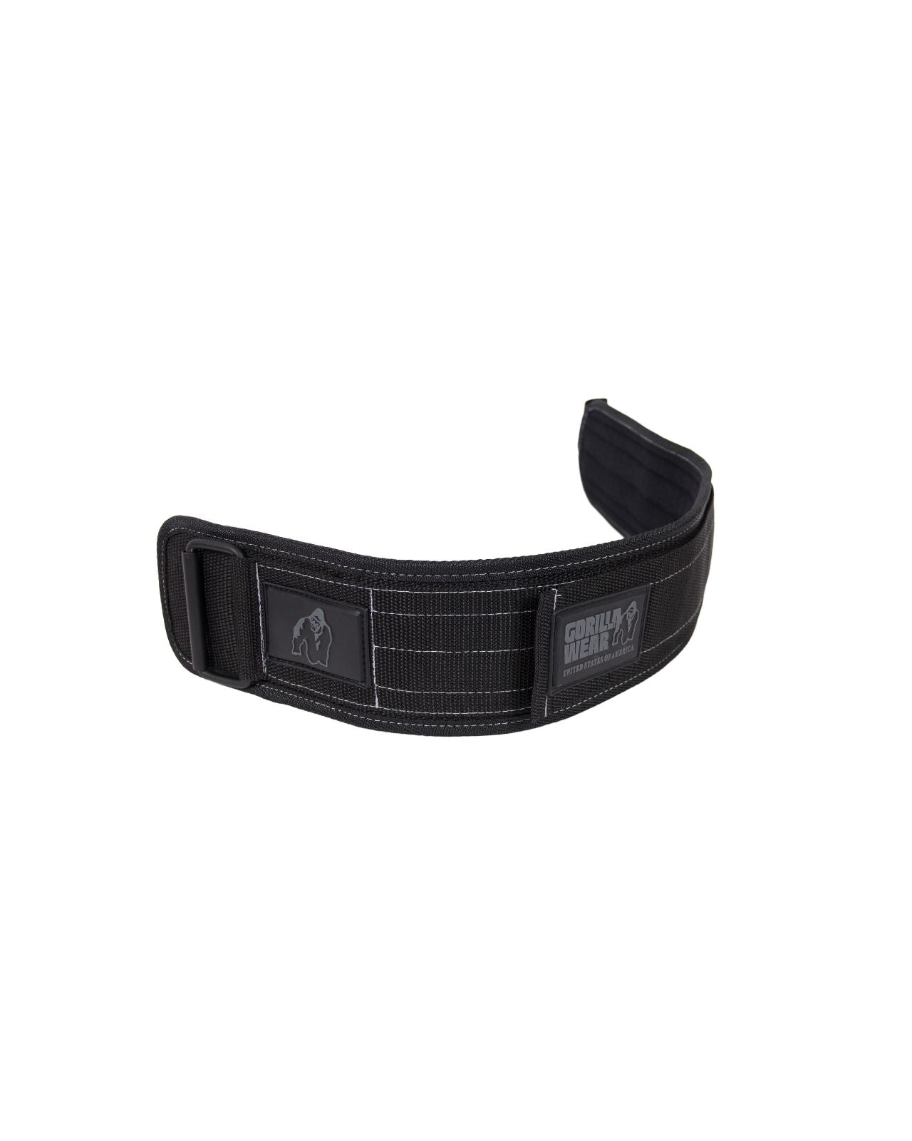 Gorilla Wear 4 Inch Nylon Belt, black/grey Gorilla Wear