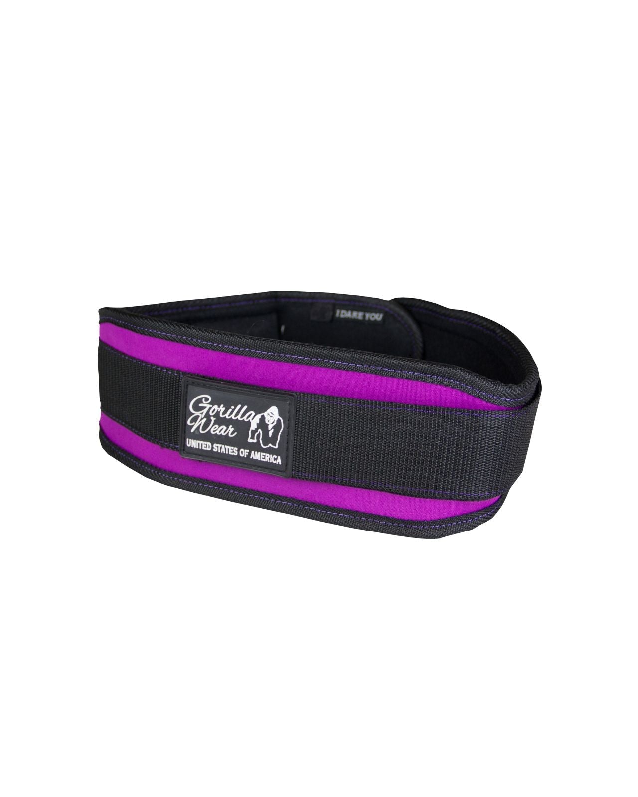 Gorilla Wear 4 Inch Women's Lifting Belt, black/purple Gorilla Wear