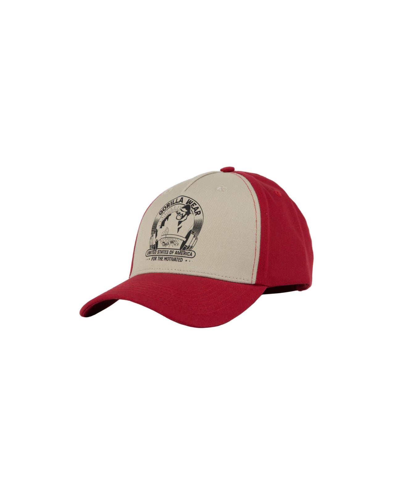 Gorilla Wear Buckley Cap, red/beige Gorilla Wear