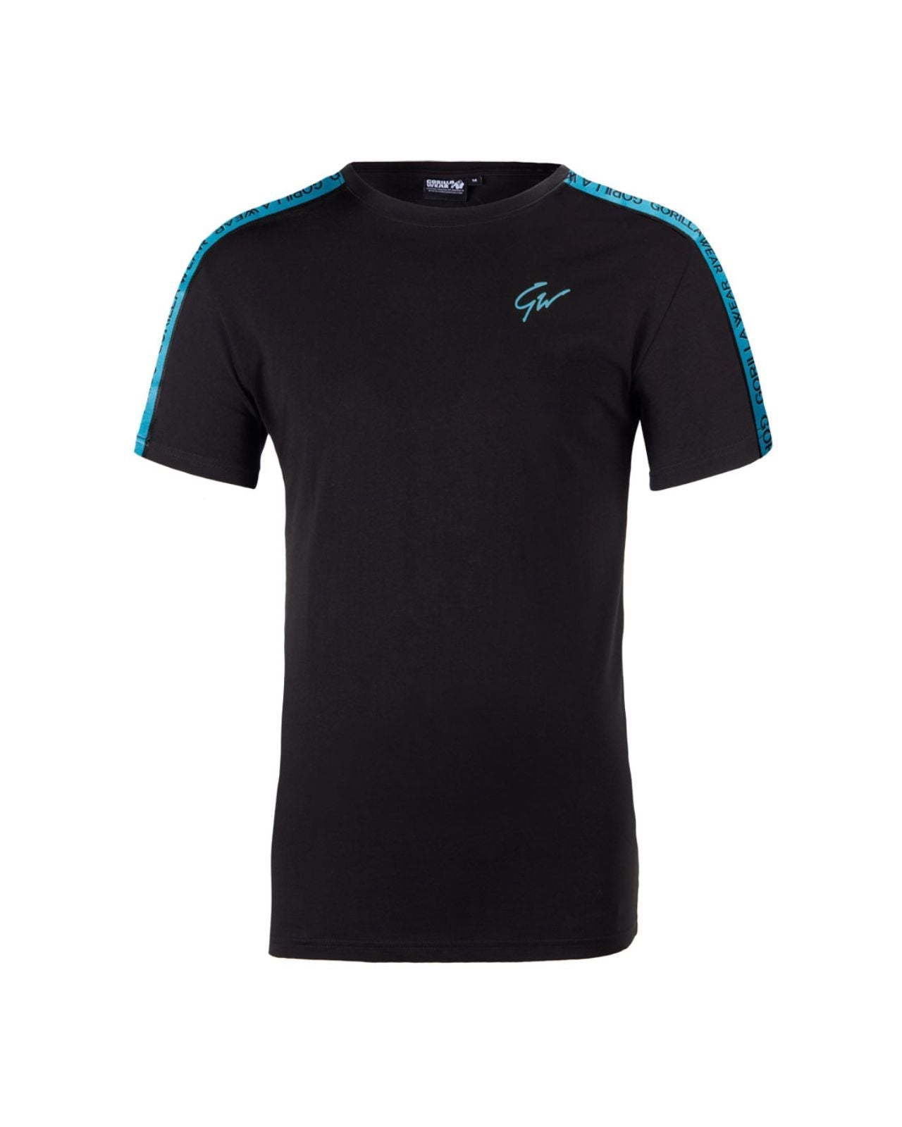 Gorilla Wear Chester T-Shirt, black/blue Gorilla Wear