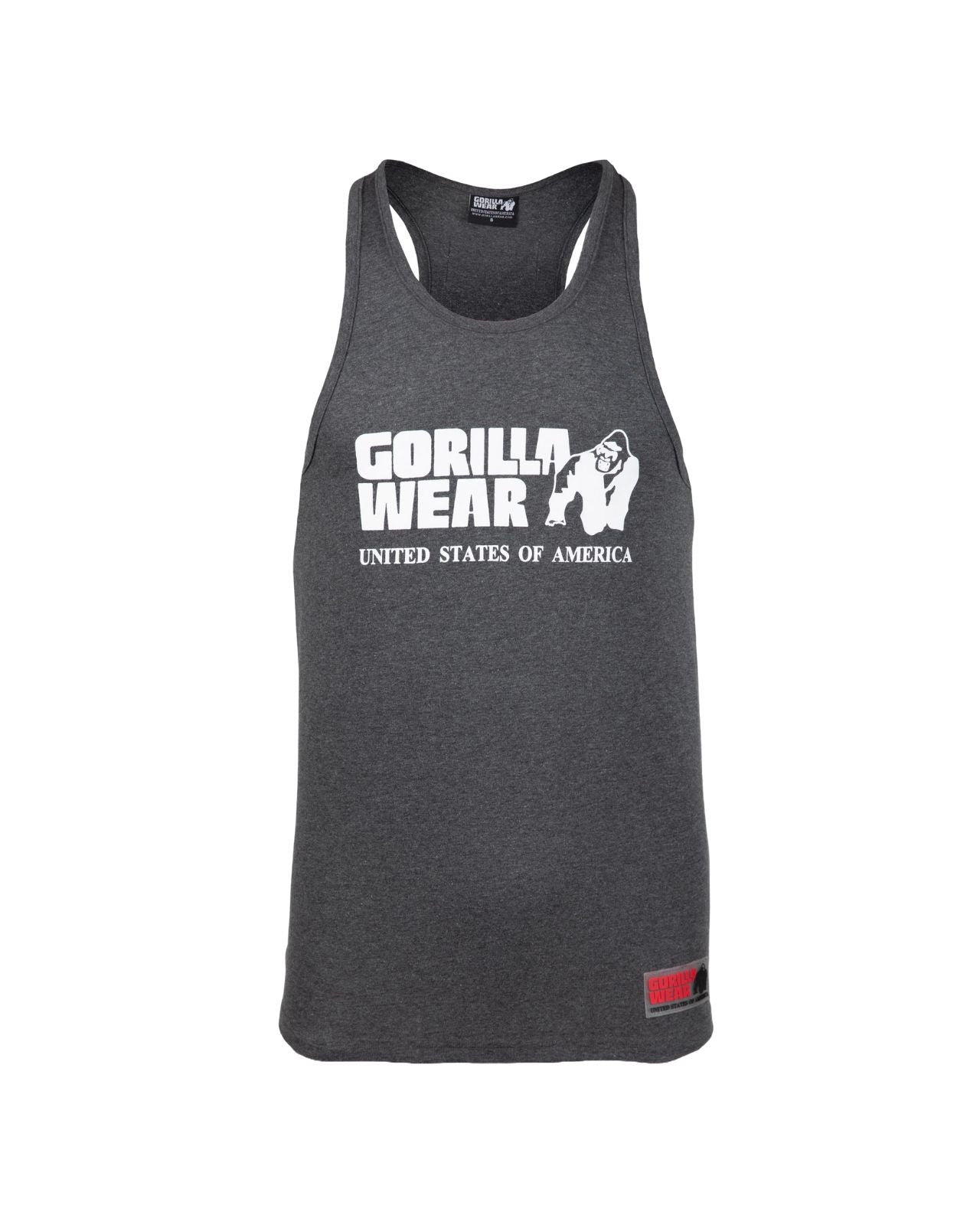 Gorilla Wear Classic Tank Top, dark grey Gorilla Wear