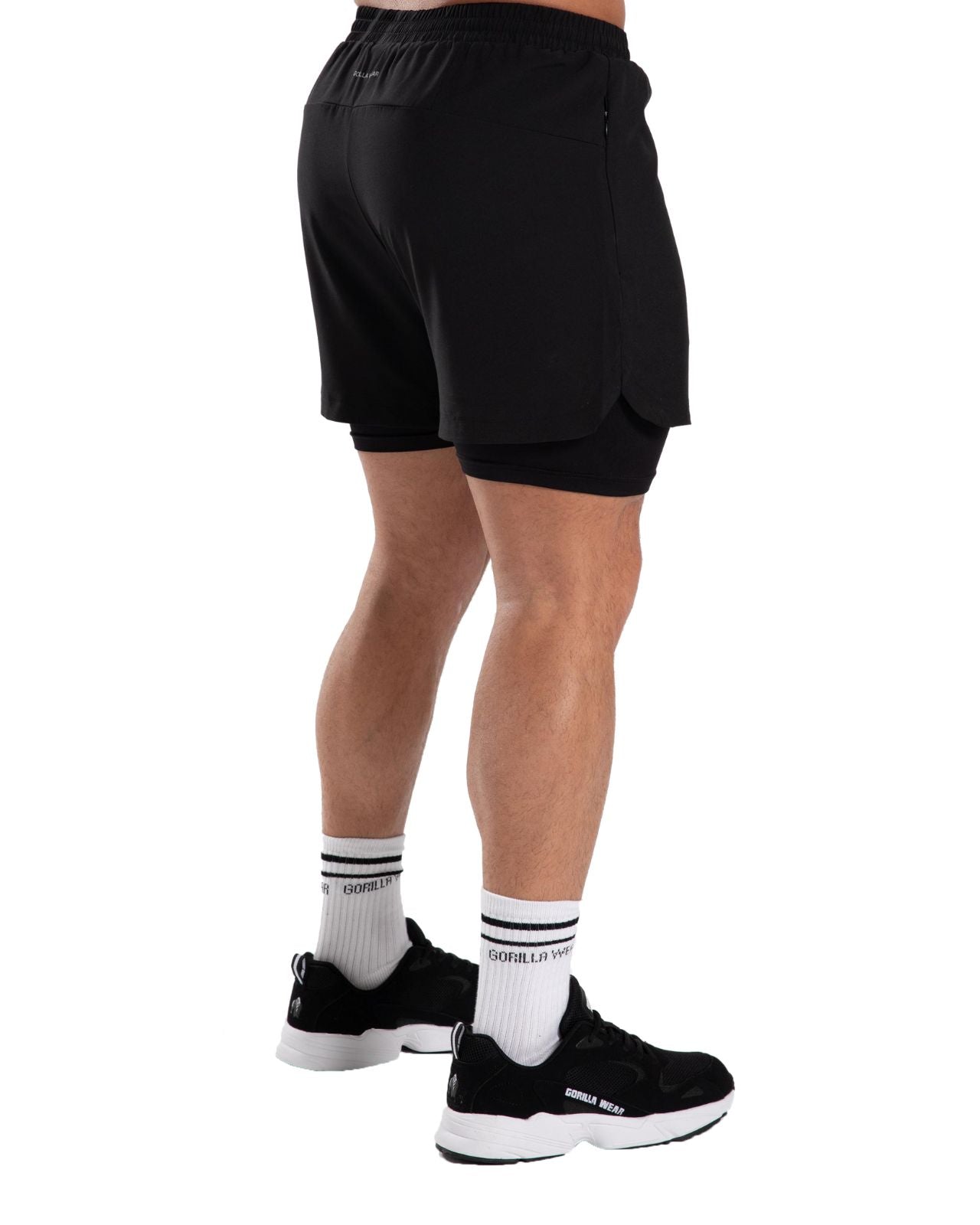 Gorilla Wear Cortez 2-In-1 Shorts, black Gorilla Wear