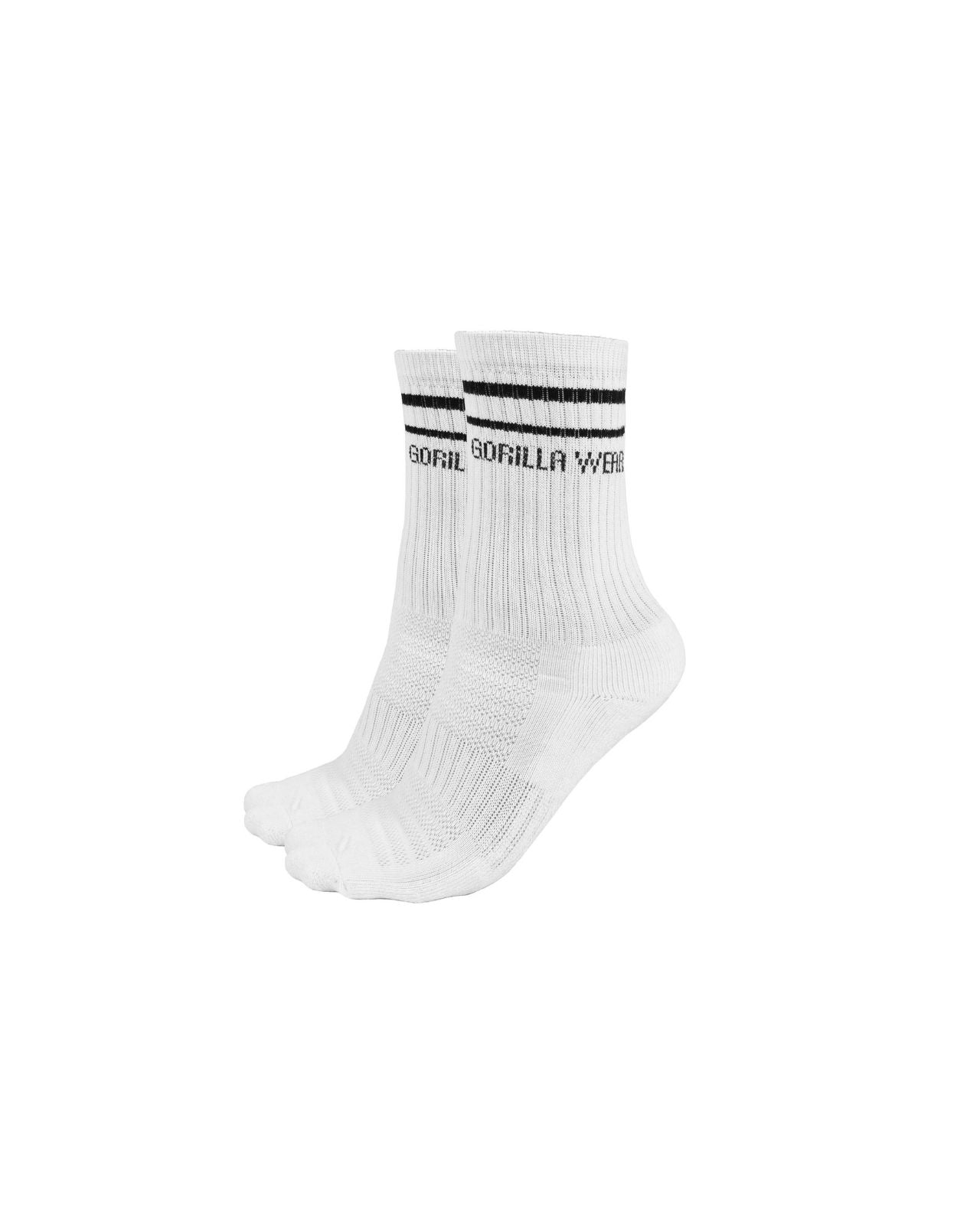 Gorilla Wear Crew Socks 2-Pack, white Gorilla Wear