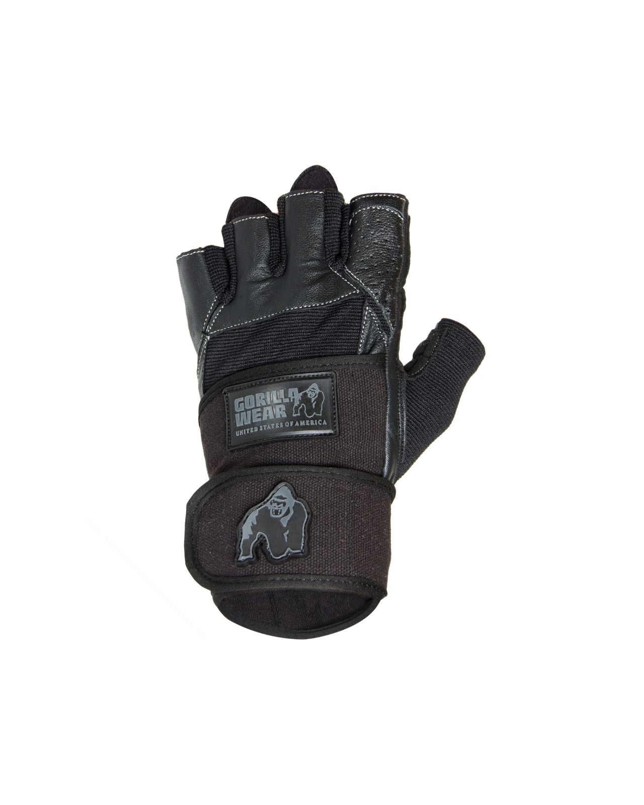 Gorilla Wear Dallas Wrist Wrap Gloves, black Gorilla Wear