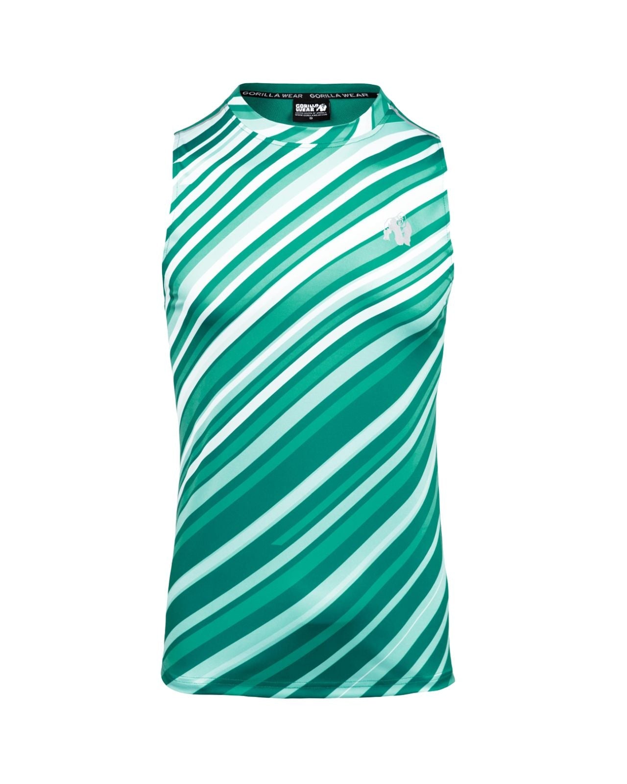 Gorilla Wear Easton Tank Top, teal green Gorilla Wear