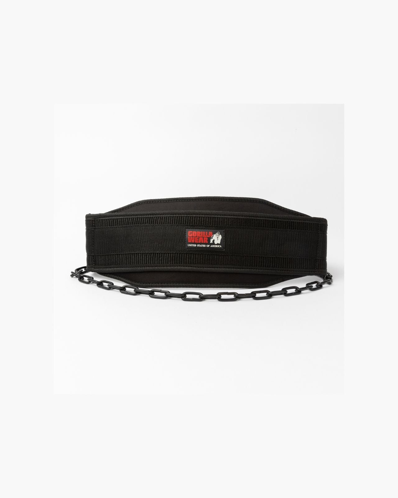 Gorilla Wear GW Nylon Dip Belt, black Gorilla Wear