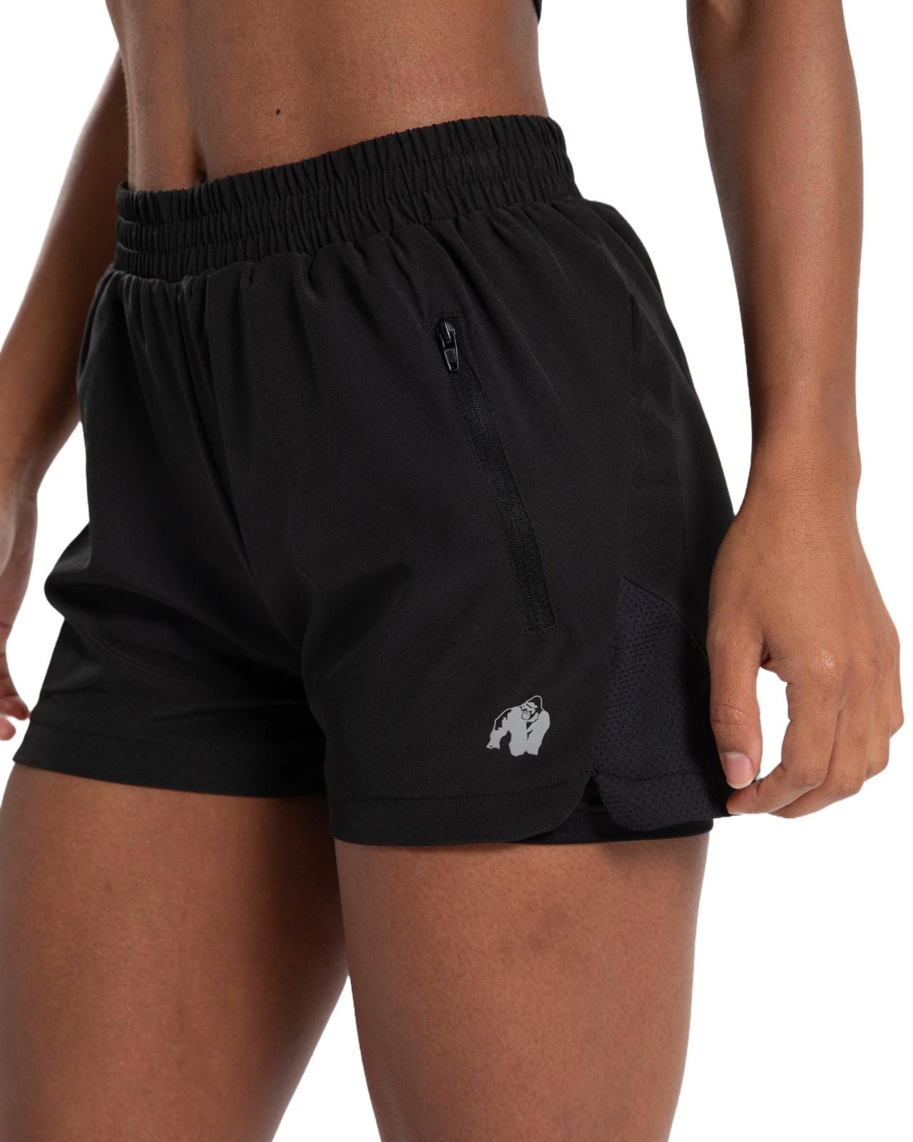 Gorilla Wear Katy 2-In-1 Shorts, black Gorilla Wear