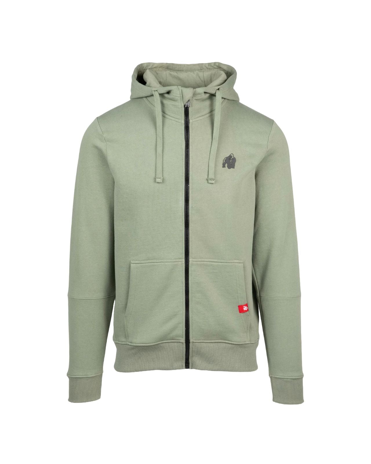 Gorilla Wear Leon Zipped Hoodie, green Gorilla Wear
