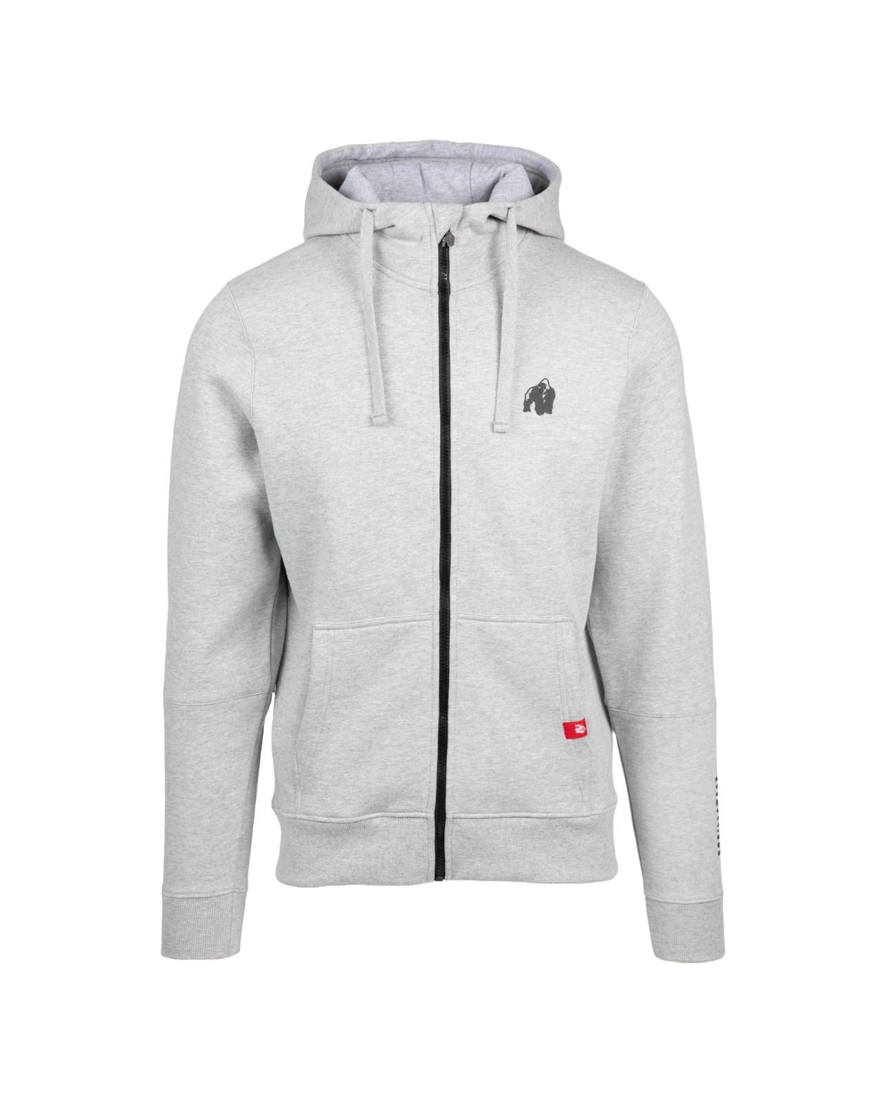 Gorilla Wear Leon Zipped Hoodie, grey Gorilla Wear