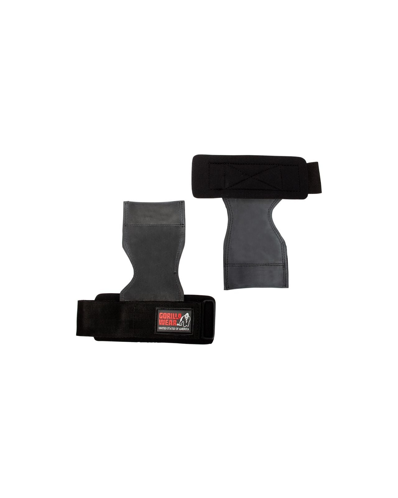 Gorilla Wear Lifting Grips, black Gorilla Wear