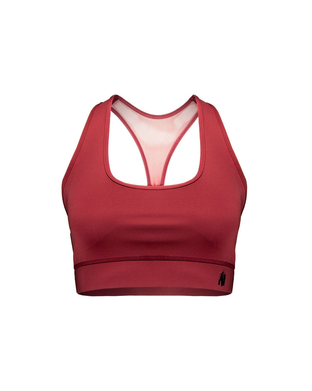 Gorilla Wear Meta Sports Bra, burgundy red Gorilla Wear