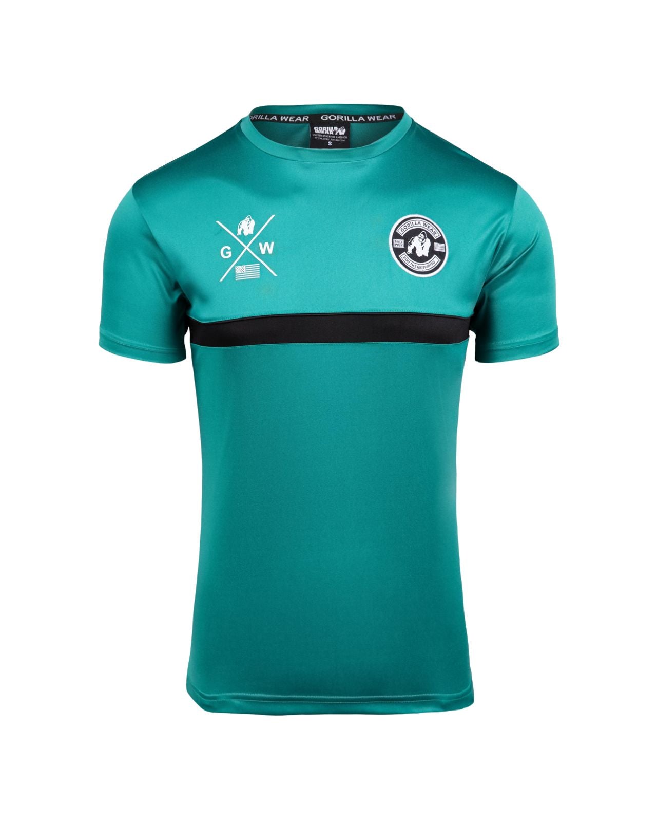 Gorilla Wear Vernon T-Shirt, teal green Gorilla Wear