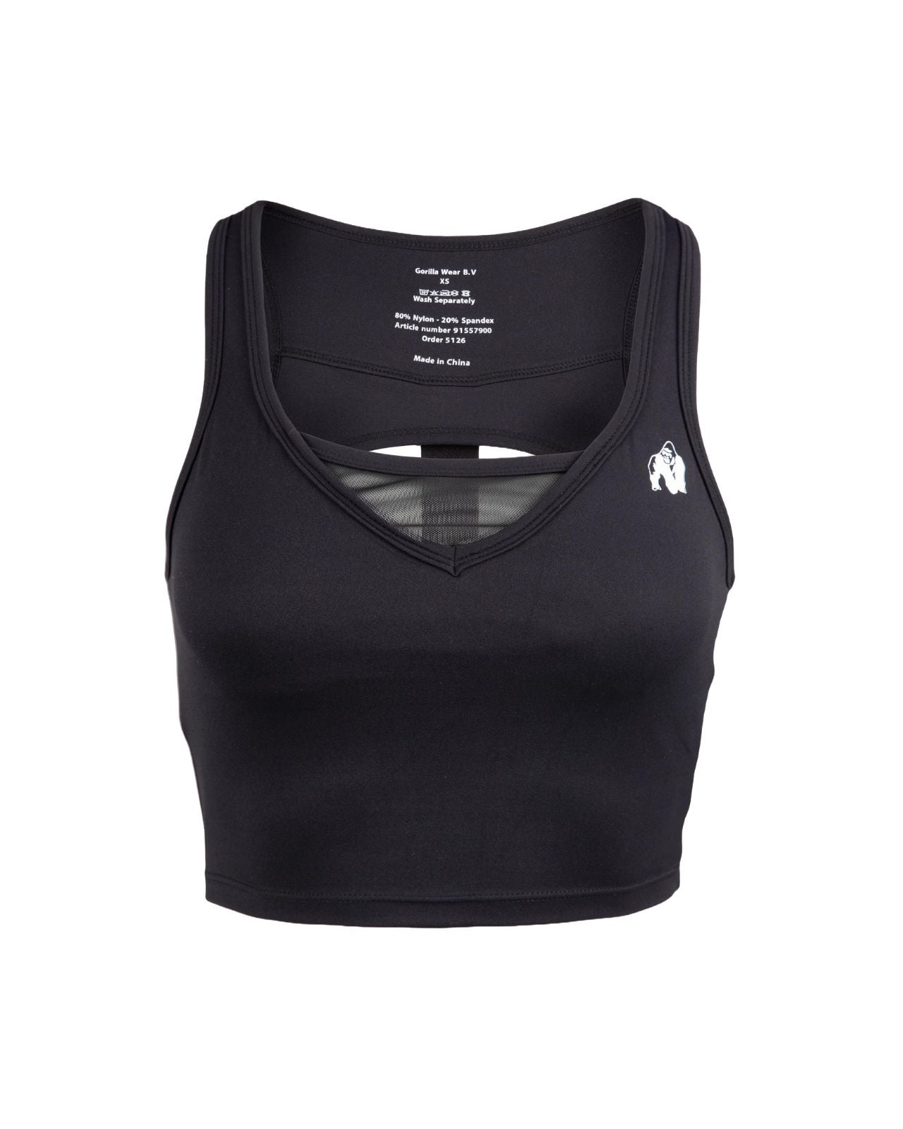 Gorilla Wear Willow Tank Top, black Gorilla Wear