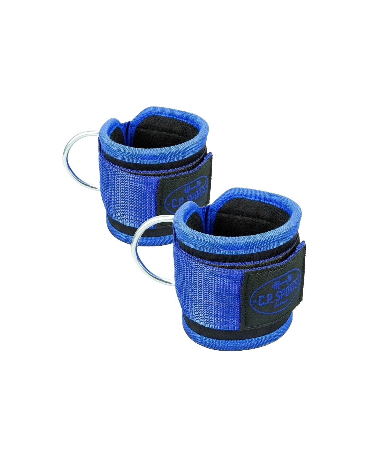 C.P. Sports Ankle Straps Premium (par), blue C.P. Sports
