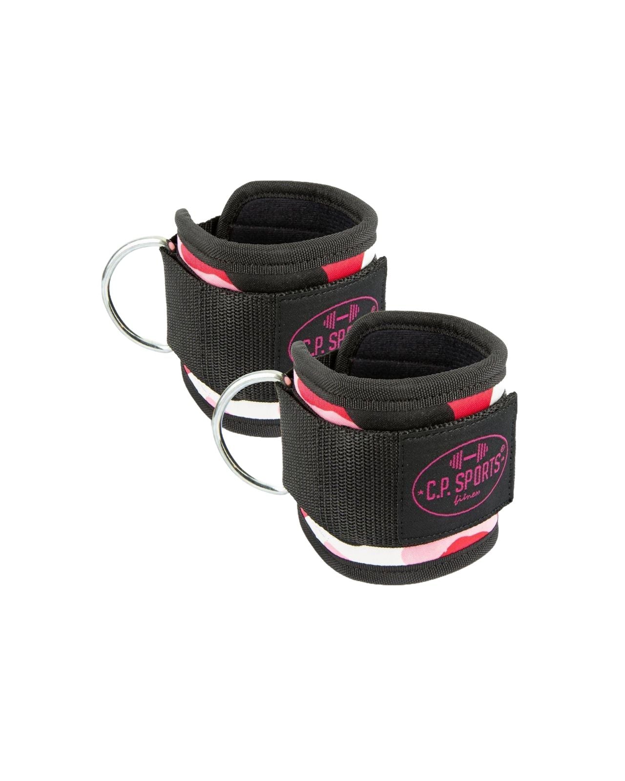 C.P. Sports Ankle Straps Premium (par), pink camo C.P. Sports