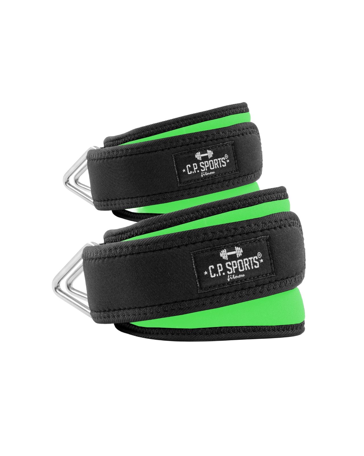 C.P. Sports Wrist & Ankle Strap Premium (par), neon green C.P. Sports