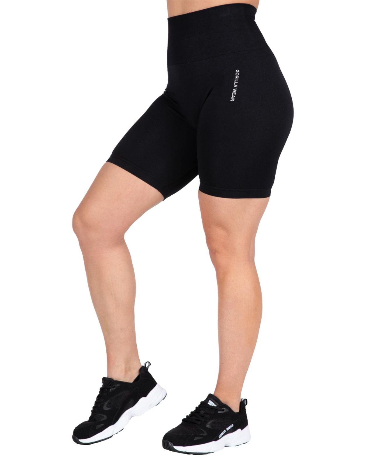 Gorilla Wear Quincy Seamless Cycling Shorts Black