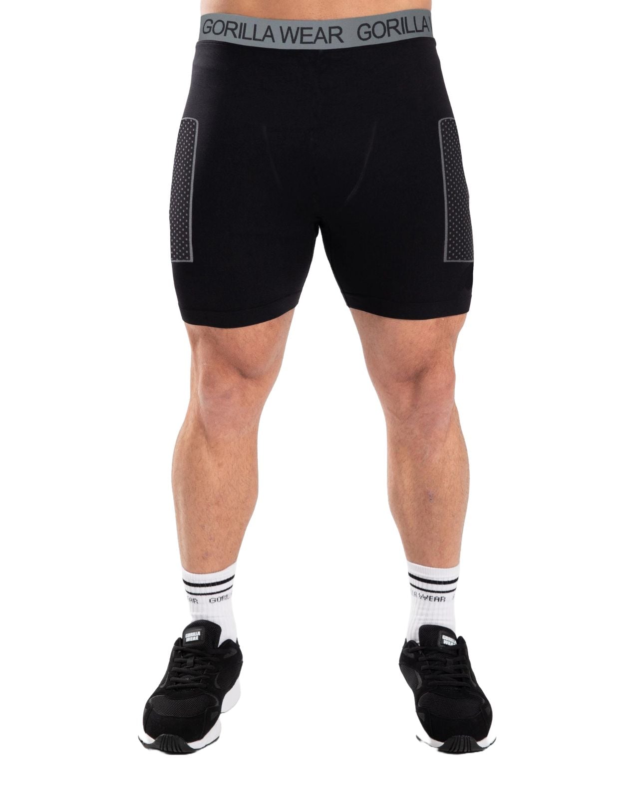 Gorilla Wear Norton Seamless Short Tights, black Gorilla Wear