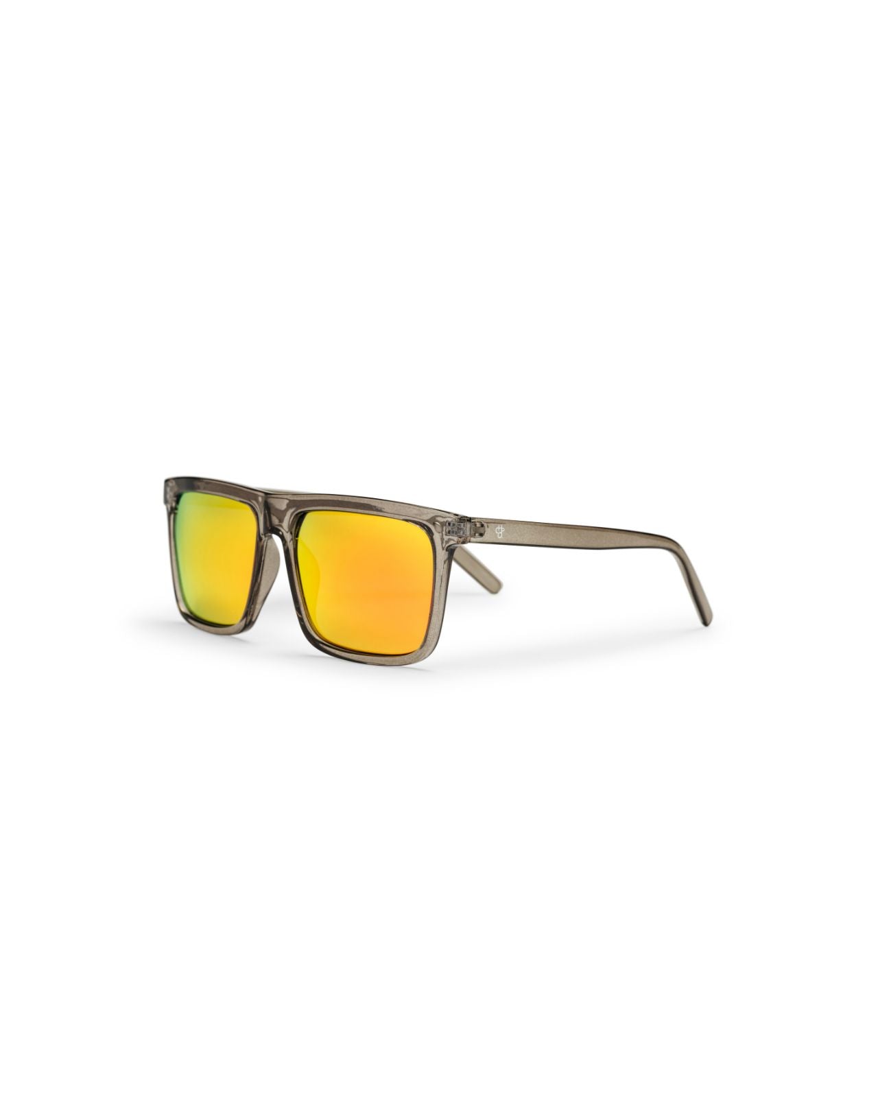CHPO Bruce Solglasögon Transparent Grey Red Mirror CHPO