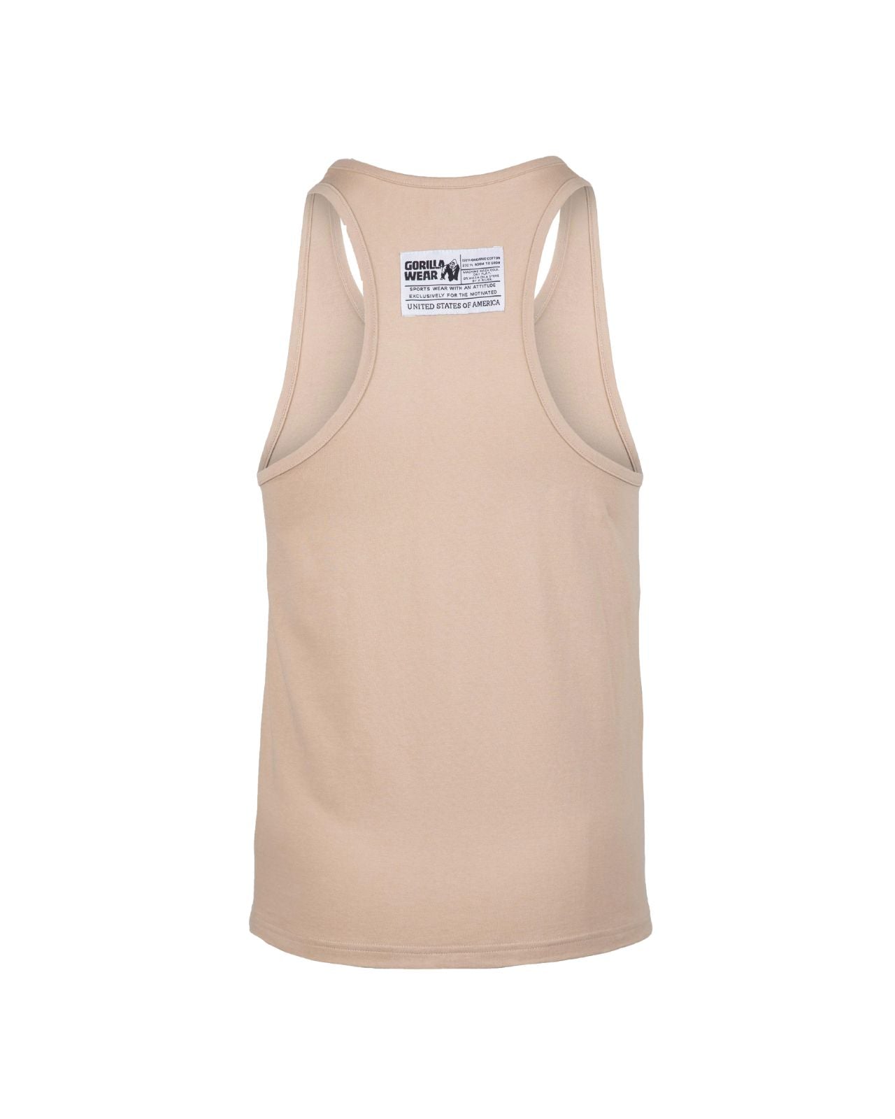Gorilla Wear Classic Tank Top, light brown Gorilla Wear