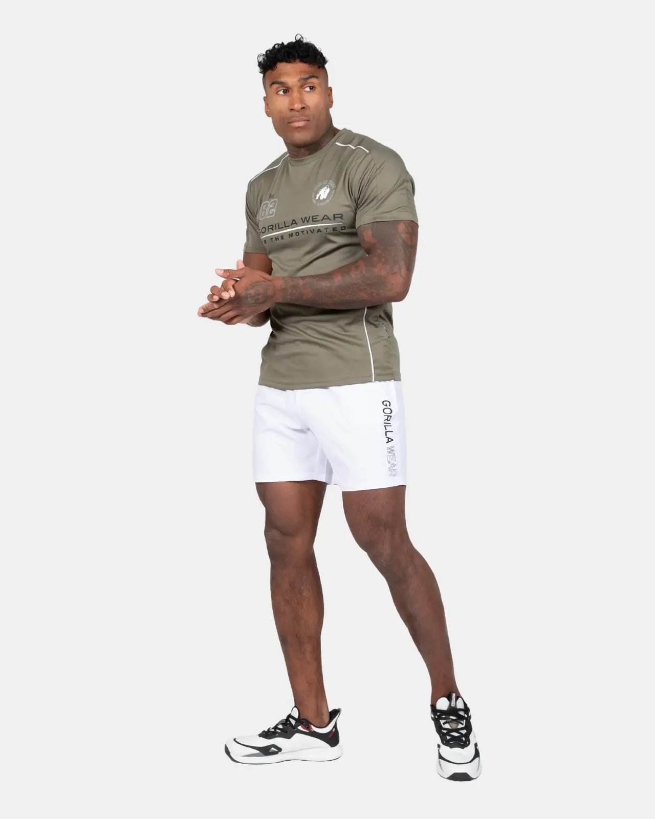 Gorilla Wear Clarkson Shorts White