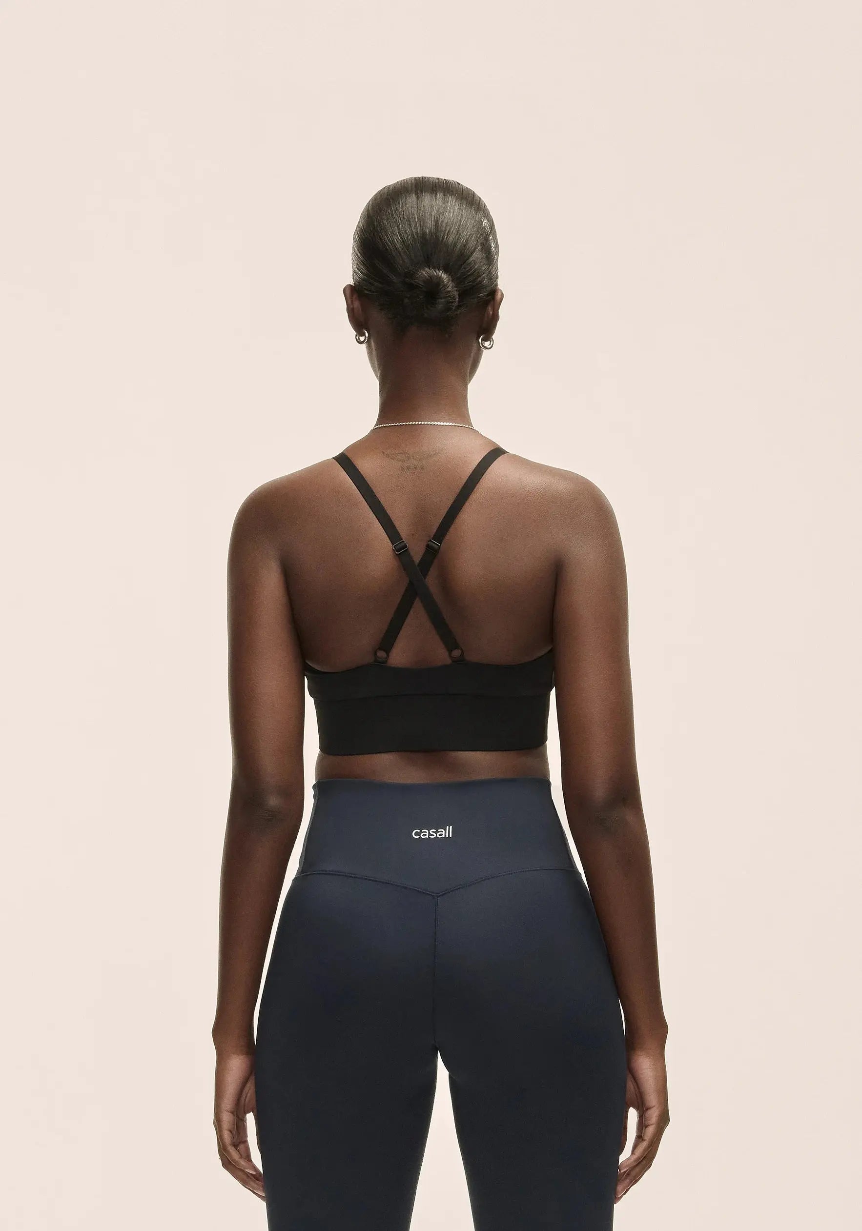 CASALL Wrap Sports Bra Black CASALL