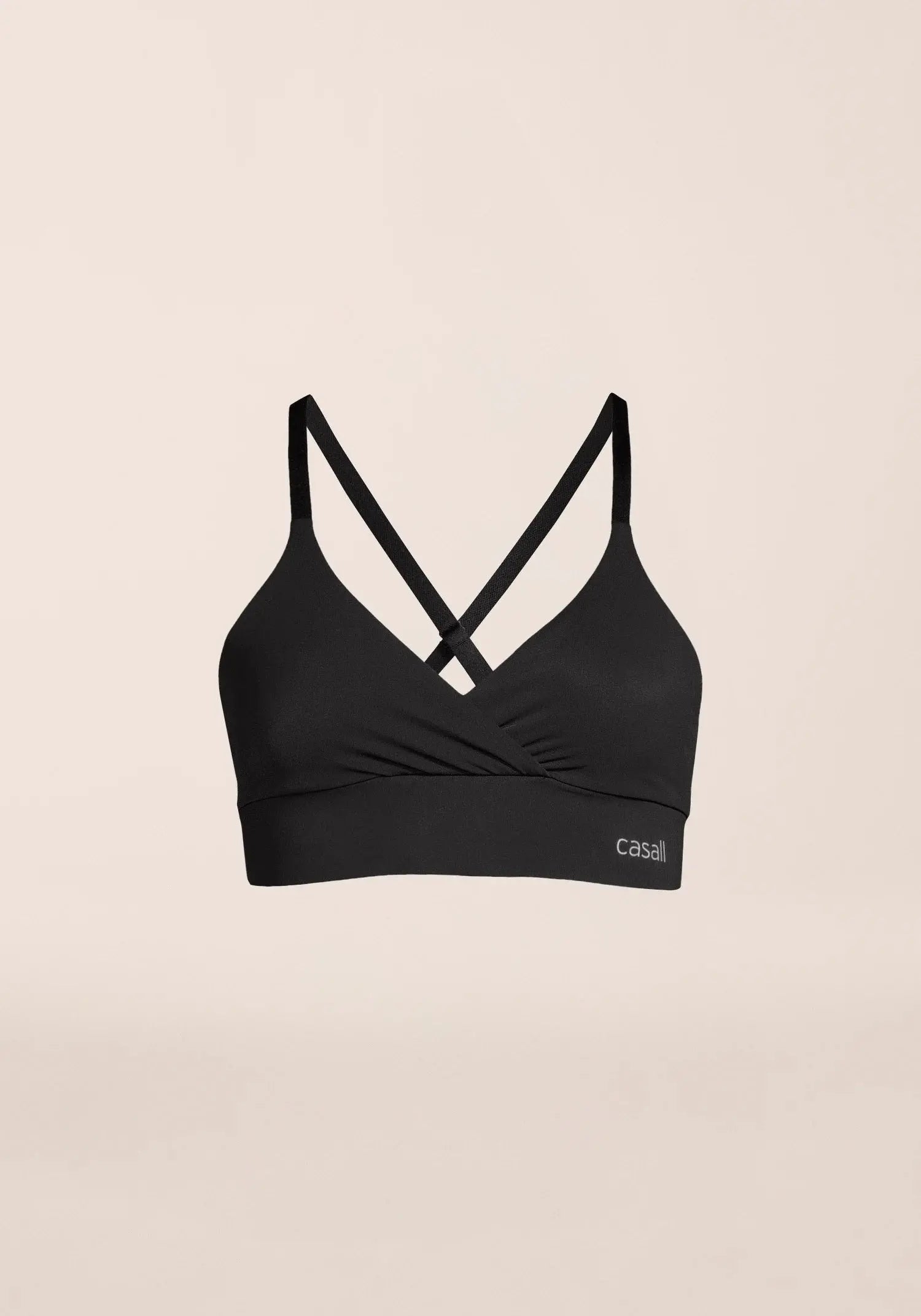 CASALL Wrap Sports Bra Black CASALL